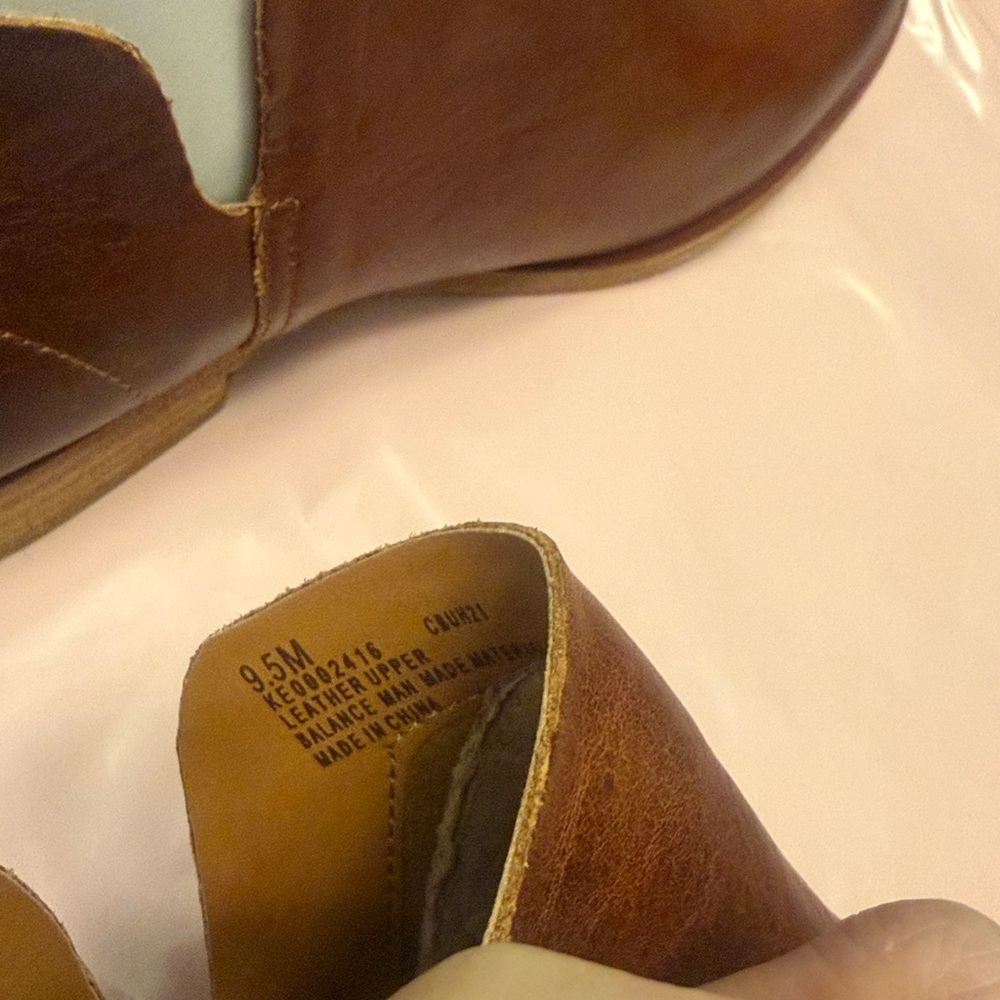 Women's Kork Ease Renny Brown Leather Ankle Booties 9.5 - Picture 9 of 10